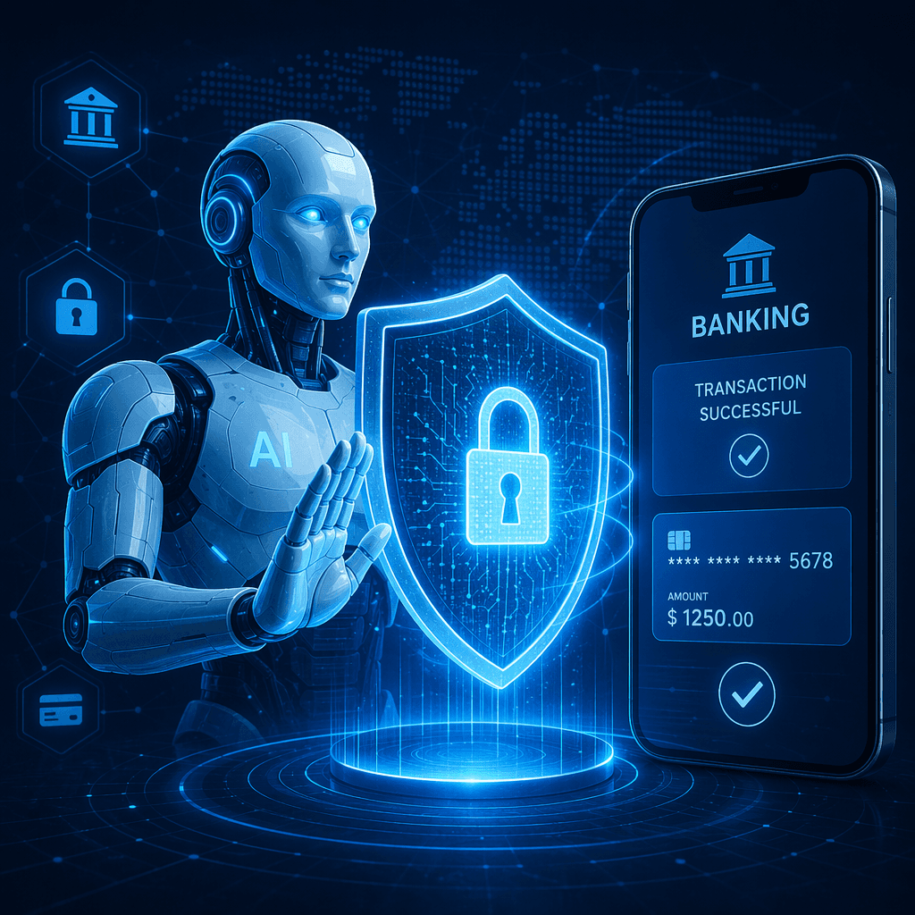 نقش هوش مصنوعی در امنیت بانکی و پیشگیری از کلاهبرداری‌های مالی