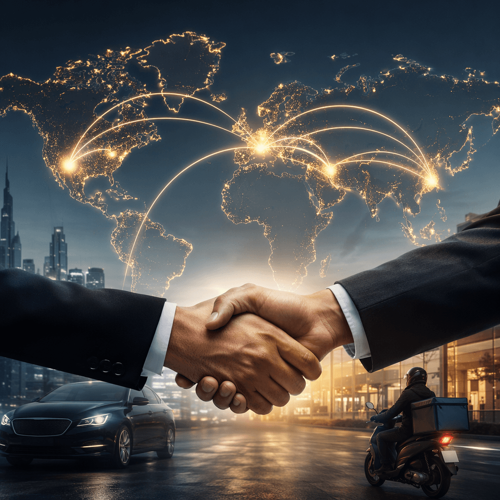 خرید دلیوری هیرو توسط اوبر؛ گامی بزرگ در توسعه بازار جهانی