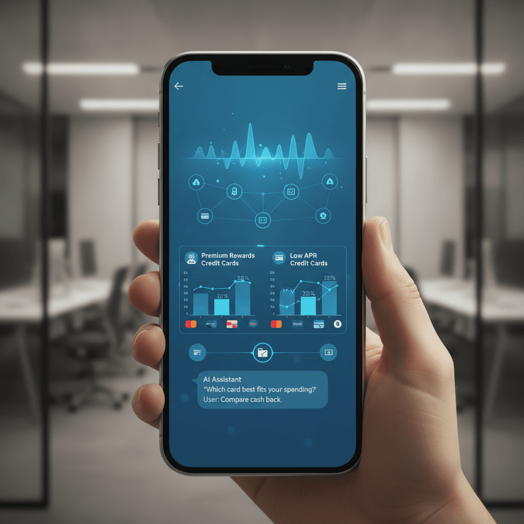 عرضه اپلیکیشن مقایسه کارت اعتباری اکسپریان در پلتفرم ChatGPT