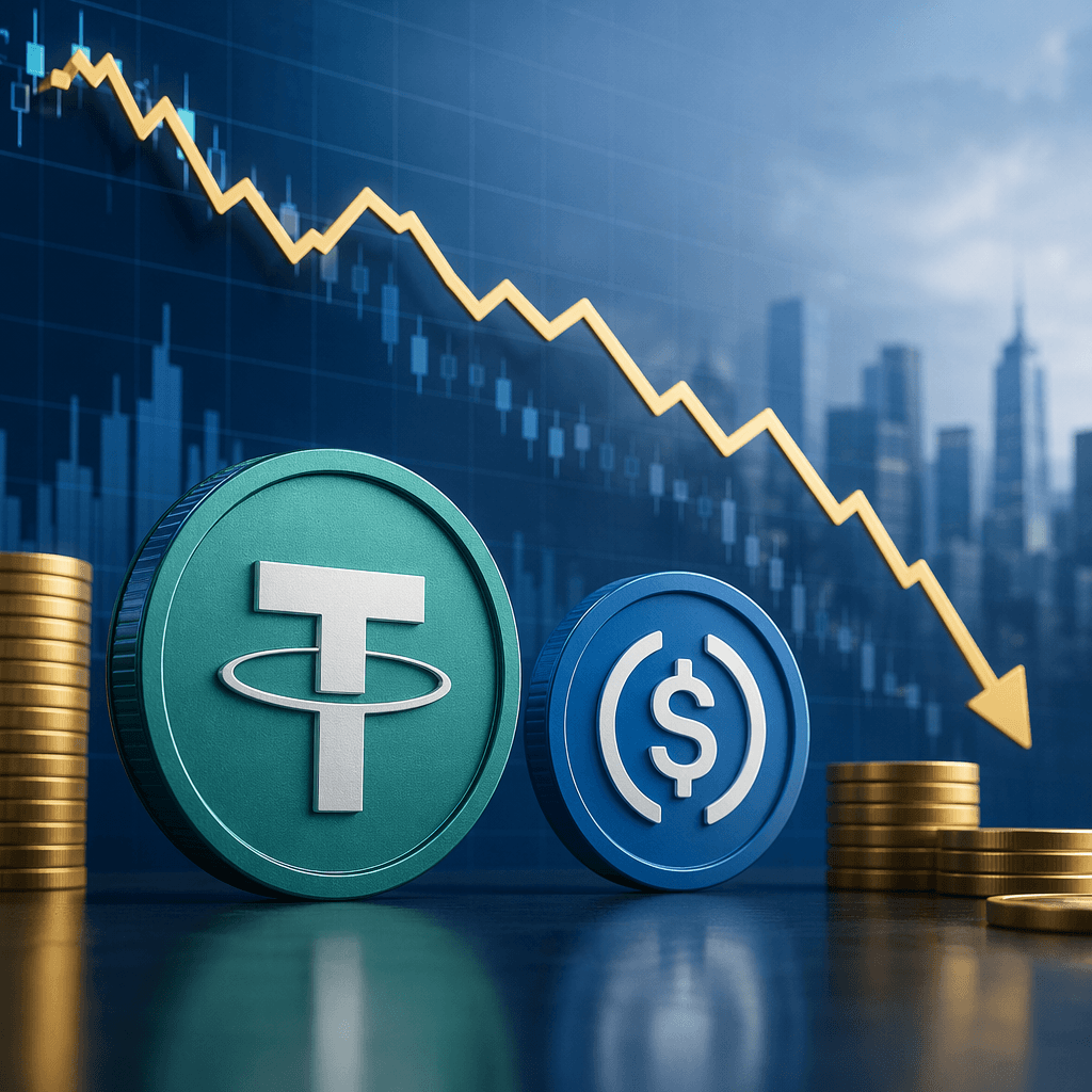 کاهش ۱۰ میلیارد دلاری ارزش بازار استیبلکوینها؛ اصلاح موقت یا زنگ خطر؟